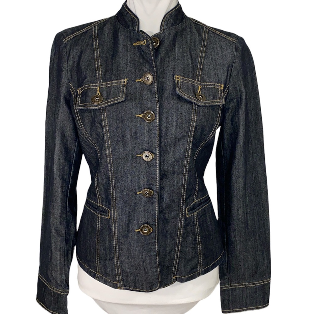 Baccini Denim Jacket. Size Medium. - image 1